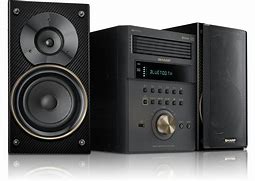 Image result for Sharp Stereo System 5 CD 100 Watts with Subwoofer
