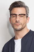 Image result for Brow Line Glasses Men