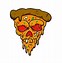 Image result for Cartoon Pizza Slice