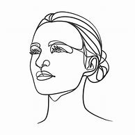 Image result for Line Drawing Portrait