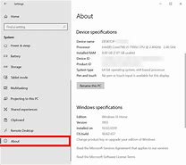 Image result for How to See Laptop Specs Windows 10 Pro