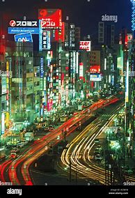 Image result for Shinjuku Tokyo Skyline at Night