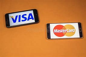 Image result for Black Visa and MasterCard Logog