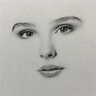 Image result for Pencil Sketch Girl Face