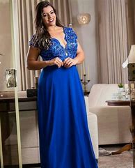 Image result for Blue Wedding Dress Plus Size