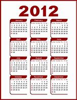 Image result for 2012 Calendar Australia