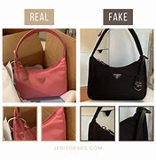 Image result for Real Prada Bag vs Fake