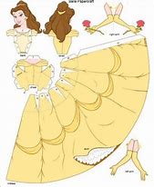 Image result for Princess Paper Doll Template