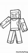 Image result for Steve Square Head Drawing