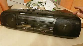 Image result for Dual Cassette Boombox