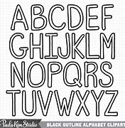 Image result for Alphabet Clip Art Outline
