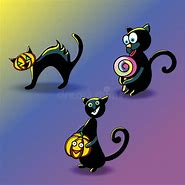 Image result for Black Cat Halloween Meme
