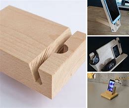 Image result for Wood iPhone Charging Docks