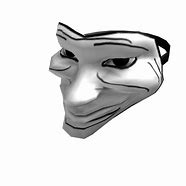 Image result for Troll Face Mask Roblox