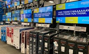 Image result for Best Buy Wall of TVs