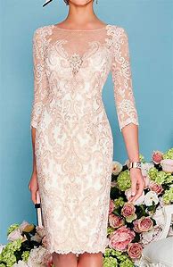 Image result for Champagne Lace Mother of the Bride Dresses