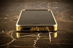 Image result for Yellow Phone with Gold Case