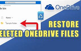 Image result for How to Recover Deleted Files From OneDrive