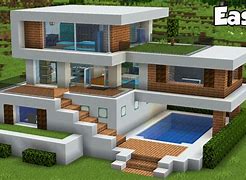 Image result for Minecraft Modern House Medium