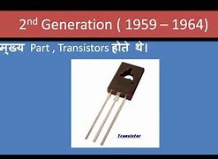 Image result for Second Generation Transmitors
