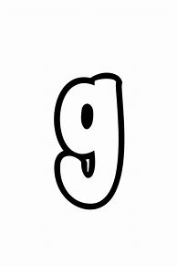 Image result for Bubble Letter Lowercase G