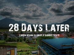 Image result for 28 Days Later Font