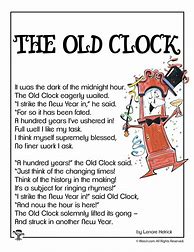 Image result for Happy New Year Poem Kids