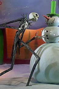 Image result for Nightmare Before Christmas Snowman