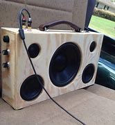 Image result for Homemade Speaker Box Ideas