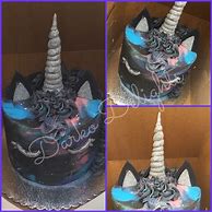 Image result for Galaxy Unicorn Cake