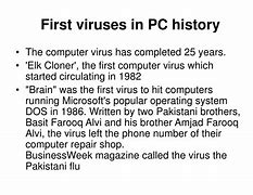 Image result for Who Made the First Computer Virus