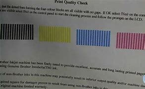 Image result for Brother Laser Printer Test Page