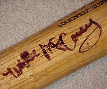 Image result for Willie McCovey Autographed Bat