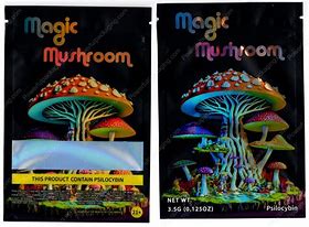Image result for Magic Mushroom Mylar Packaging