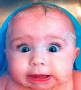 Image result for Surprised Face Funny Baby Meme