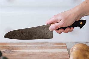 Image result for How to Hold a Chef Knife