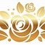 Image result for Gold Roses SVG