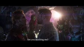 Image result for Are You Mocking Me Meme Guardians