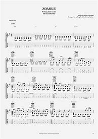 Image result for Zombie Guitar Tab