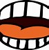 Image result for Cartoon Face Open Mouth