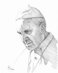 Image result for Pope Benedict XVI Drawing