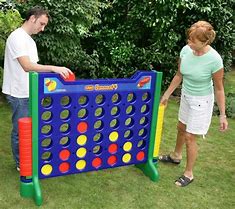 Image result for Connect Four Outdoor Game