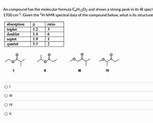 Image result for Structure C6H12O2 NMR