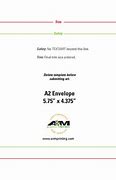 Image result for A2 Envelope Size