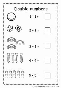 Image result for Doubling Numbers Worksheet