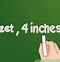 Image result for 37 Inches to Feet