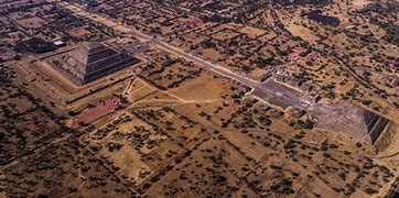 Image result for Teotihuacan Aerial View