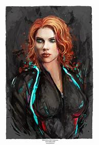 Image result for Black Widow MCU Art