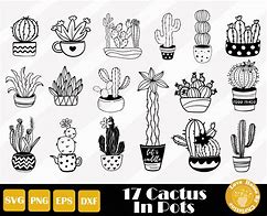 Image result for Western Cactus SVG
