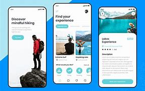 Image result for Mobile-App Homepage Example